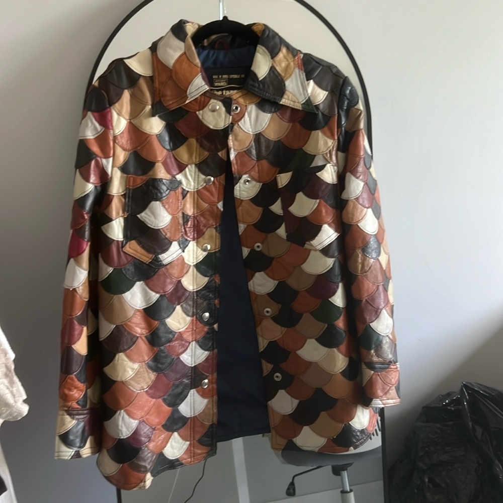 Leather colored jacket